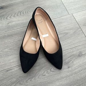 Black flats
